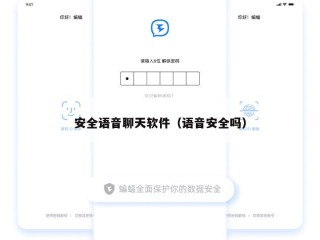 安全语音聊天软件（语音安全吗）